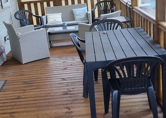 Campingplads Paradis Cap Ferret Location Mobil Amira 42m2 *